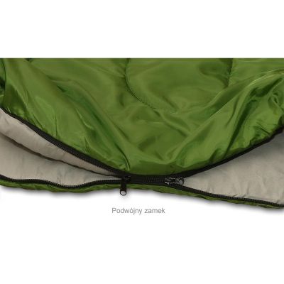 26. TOURIST SLEEPING BAG NEPAL 210x80x50CM GREEN ENERO CAMP