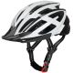 Wozinsky MTB Bike Helmet with Removable Visor and Rear USB Light M - Black and White