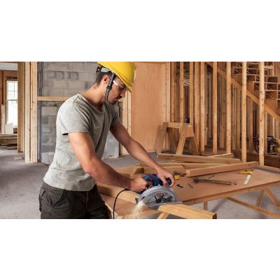 2. Bosch GKS 140 18.4 cm Black, Blue 6200 RPM 1400 W