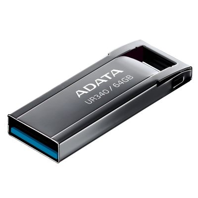 3. ADATA FLASHDRIVE UR340 64GB USB 3.2 BLACK