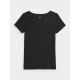 5. Women's regular plain T-shirt 4F 4FMM00TTSHF731-20S