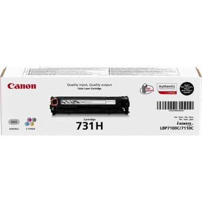 2. Canon 731H Toner Cartridge 1 pc Original Black