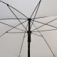 23. GARDEN PARASOL 185 CM GREY