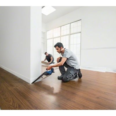 3. Bosch GAS 18V-1 Professional Portable Vacuum Cleaner Black, Blue, Red, Translucent Bagless