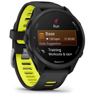 3. Garmin Forerunner 170 42.6mm Music Black/Yellow