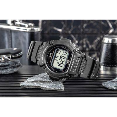 6. Men's Watch CASIO W-219H-1AVDF + BOX