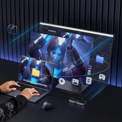 4. Ugreen switch USB-C USB-A 10Gb/s - gray