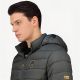 8. Geographical Norway men's jacket AMIGOMAP LONG HOOD DB DGREY MEN 233 DARK GRAY (WZ5086H/GN-GRIS FONCÉ)