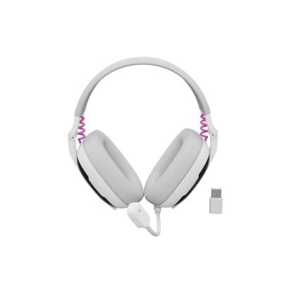 16. FURY FUKIYA F6 WIRELESS HEADPHONES WHITE WITH MICROPHONE