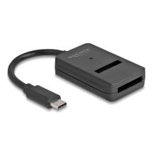 DeLOCK Multifunctional M.2 NVMe PCIe or SATA SSD Converter with USB Type-C 10 Gbps
