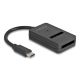 DeLOCK Multifunctional M.2 NVMe PCIe or SATA SSD Converter with USB Type-C 10 Gbps