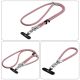 5. Tech-Protect C10S Crossbody Phone Lanyard (114 cm) + Wrist Strap (31 cm) - Pink Titanium