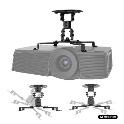 10. MACLEAN PROJECTOR CEILING MOUNT, 54~320MM, UP TO 13.5 KG, 360-DEGREE ROTATION MC-200 B