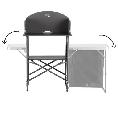 8. NC3041 camping cabinet with cover NILS CAMP