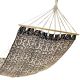 16. GARDEN HAMMOCK FOR 1 PERSON 200X100CM WITH SPREADER BAR ETHNO BLACK AND WHITE