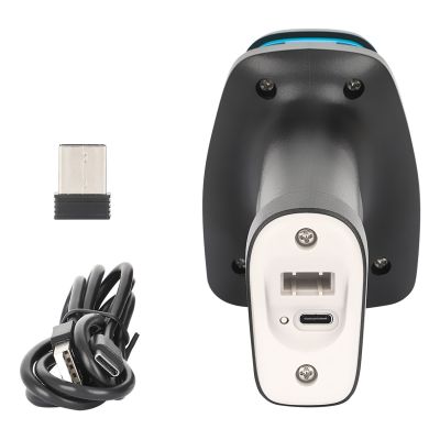 6. Manhattan 154185 Barcode Reader Handheld 1D/2D LED Barcode Reader Black