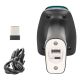 6. Manhattan 154185 Barcode Reader Handheld 1D/2D LED Barcode Reader Black