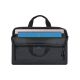 9. Rivacase Regent 8058 43.9 cm (17.3") Messenger Case Black, Cyan