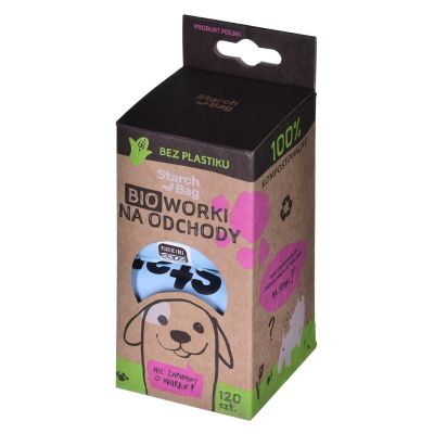 2. STARCH BAG - bio-bags for excrements - 8 x 15 pcs.