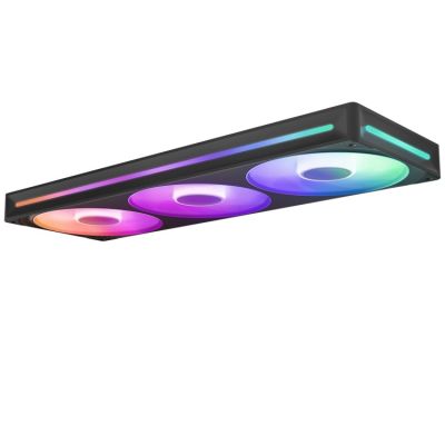 3. NZXT RF-U36HF-B1 computer cooling system Computer case 36 cm fan Black