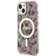 2. Guess GUHMP14MHCFWSP iPhone 14 Plus 6.7" pink/pink hardcase Flower MagSafe