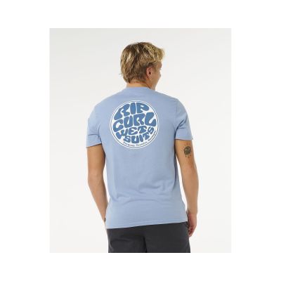 3. RIP CURL Wettie Passage Icon Tee Blue