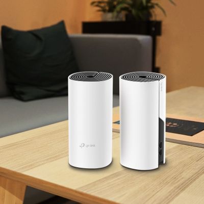 3. TP-LINK DECO M4 2-PACK Access Point (300 Mb/s – 802.11 b/g/n, 867 Mb/s – 802.11 a/n/ac)