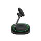 5. Tech-Protect QI15W-A46 3in1 Magnetic MagSafe Inductive Charger - Black