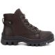 2. Women's brown suede ankle boots Potocki Z26-JE19317