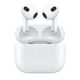 7. Apple AirPods (3rd generation) AirPods Headset Wireless In-Ear Bluetooth Calls/Music White