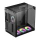7. GameMax NEX C56 VC BK Midi Tower Computer Security & Mounts Black