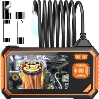 Endoscopic camera with display BIGSTREN-19376 2 Mpx 8 mm Bigstren