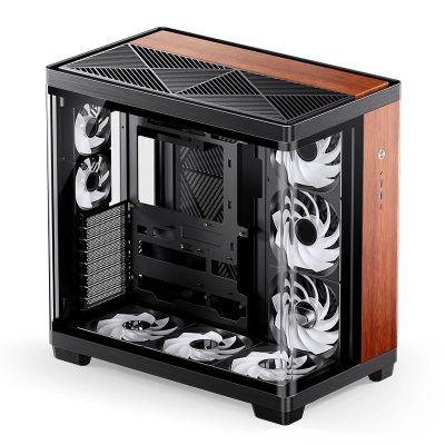 19. Jonsbo TK-4 Wood Tower Black, Wood