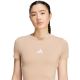 4. adidas Essentials 3-Stripes Slim Baby W T-shirt JX7588