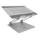 3. ICY BOX IB-NH300 Laptop Stand Silver Aluminum Silicone 43.2 cm (17") 3 kg 15 cm
