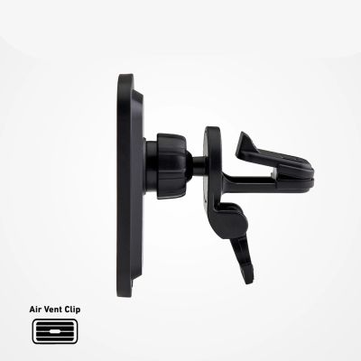 4. SBS TESUPWIR15WMS Smartphone Holder with Charger Compatible with MagSafe - Black