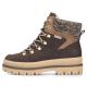 11. Waterproof Women’s Brown Platform Hiking Boots Rieker Y6210-25