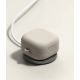 2. Ringke Silicone Case for Samsung Galaxy Buds 4 / 4 Pro - Beige