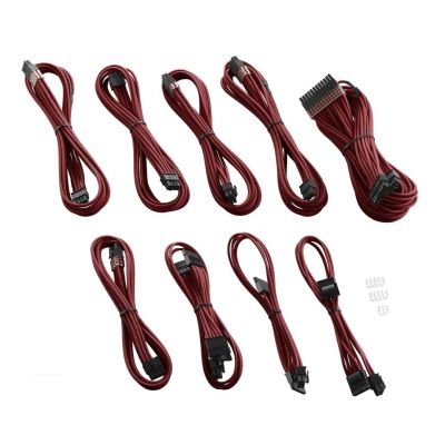 2. CableMod C-Series PRO ModMesh Kit for Corsair AXi/HXi/RM (Yellow Label) - Blood Red