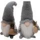 18. DECORATIVE PLUSH LED gnome 38CM GRAY