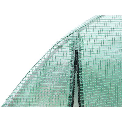 10. GREENHOUSE GARDEN TUNNEL 200X300X200CM PE GREEN STEEL STRUCTURE