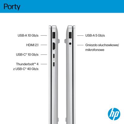 14. HP OmniBook 7 AI 14-fr0003nw Intel Core Ultra 5 225U Laptop 35.6 cm (14") 2K 16 GB LPDDR5-SDRAM 512 GB SSD Wi-Fi 6E (802.11ax) Windows 11 Pro AI PC Silver