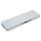 18. FOLDING CATERING BENCH 183X28X43CM WHITE