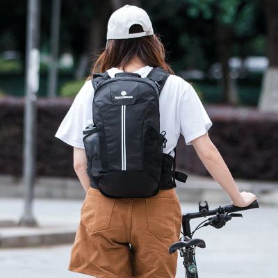 4. Rockbros H9 city backpack 20 l lightweight waterproof - black