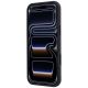 5. Mercedes Leather 3D MagSafe Case for iPhone 17 Pro Max - Navy Blue