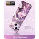 2. Supcase Cosmo iPhone 14 Plus Case - Pink Marble