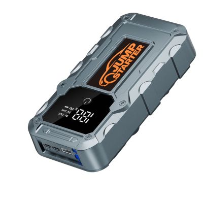 6. Extralink Jump 34 Jump Starter | Car jump starter | 3x LED, flashlight, LCD display