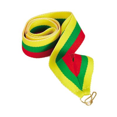 2. 11 mm ribbon - red, green, and yellow