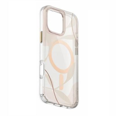2. Uniq Coehl Verdure Magnetic Charging Case for iPhone 16 Pro - Transparent