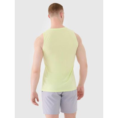 3. Men's quick-drying training tank top 4F 4FWSS25TFSLM460-45S